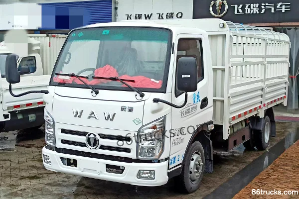 Feidi V1 Series 121hp 4X2(6 wheels) CNG Dual Fuel 4.15m Single Row Stake Light Truck Exterior (2) | 86Trucks