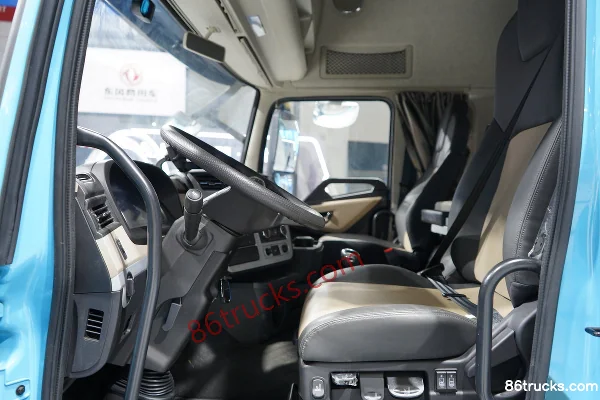 Dongfeng Tianlong KL 6X4(10 wheels) pure electric tractor truck CATL 600kWh Cab (2) | 86Trucks