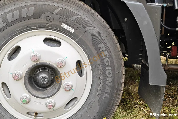 BYD T5 Fortune Edition 4.03m Single Row Plug-in Extended Range Hybrid Grating Light Truck Fudi 55.39kWh 4X2(6 wheels) Chassis (3) | 86Trucks