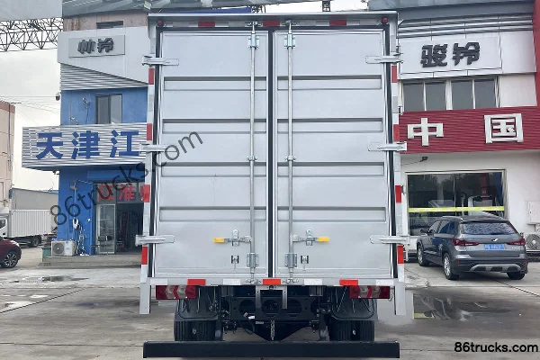 JAC Shuailing S9 160 ch 4X2(6 roues) Camion porteur fourgon à cabine simple 4,12 m Carrosserie (3) | 86Trucks