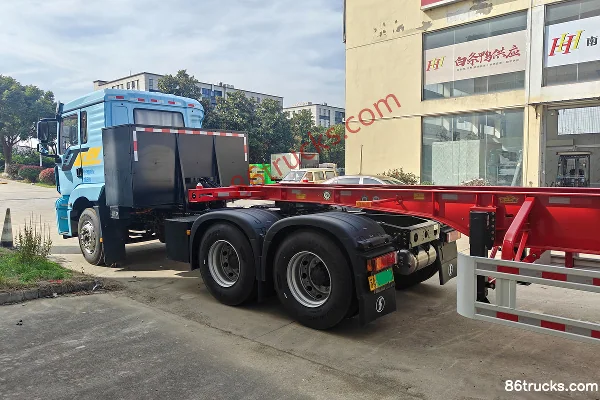 Proton Auto Composite Edition 6X4(10 roues) pure electric tractor unit CATL 400.619kWh Extérieur (3) | 86Trucks