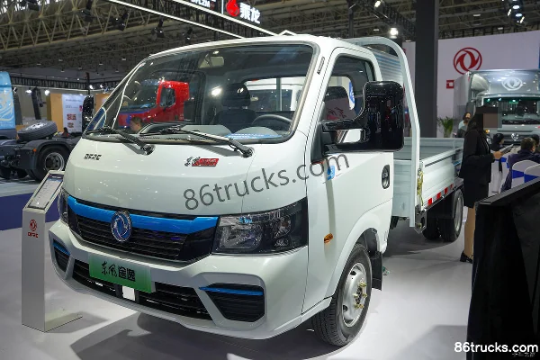 Dongfeng EV200 Comfort Edition 3.79m Single Row Pure Electric Flatbed Micro Truck CALB 70.49kWh 4X2(6 wheels) Exterior (3) | 86Trucks