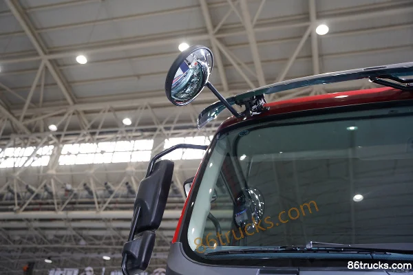 Dongfeng H5 8X4(12 wheels) 7.6m Half Row Pure Electric Dump Truck CATL 600.92kWh Exterior (3) | 86Trucks