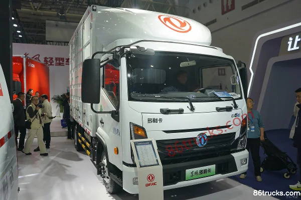Dongfeng EV350 4.2m Single Row Pure Electric Box Van, CATL 100.46kWh, 4X2(6 wheels) Exterior