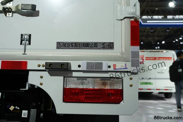 Dongfeng EV350 4.2m Single Row Pure Electric Box Van, CATL 100.46kWh, 4X2(6 wheels) Body (2) | 86Trucks