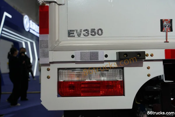 Dongfeng EV350 4.2m Single Row Pure Electric Box Van, CATL 100.46kWh, 4X2(6 wheels) Body (1) | 86Trucks