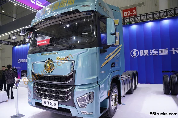 SHACMAN Delong G6000C Version légère 12.5L diesel 600 ch 6X4(10 roues) Fast Gear 16 vitesses AMT automatique Tracteur routier Extérieur (2)