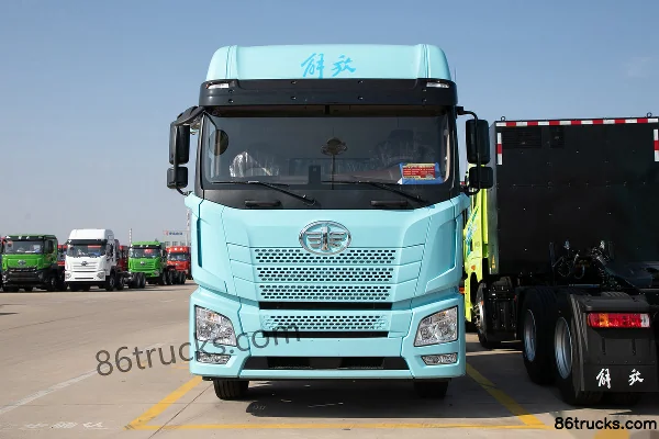 FAW Jiefang Qingdao JH6 4X2(6 wheels) Battery Swap Electric Tractor Truck CATL 400.61kWh Exterior (2) | 86Trucks