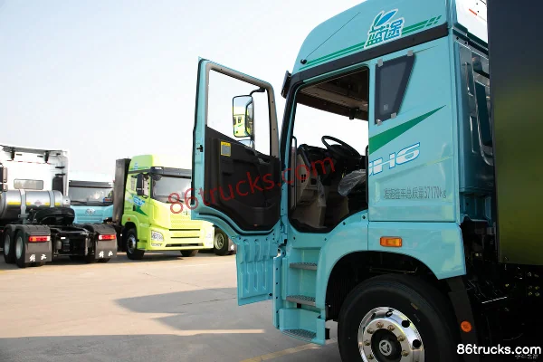 FAW Jiefang Qingdao JH6 6X4(10 wheels) 500kW Electric Tractor Truck CATL 465.99kWh Cab (1) | 86Trucks