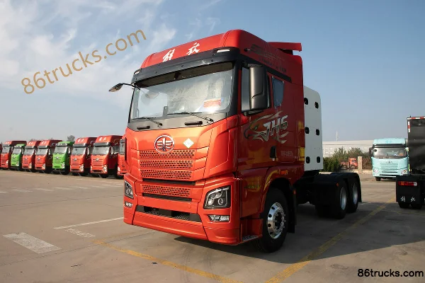 FAW Jiefang Qingdao JH6 12.5L CNG 480 hp 6X4(10 wheels) Fast Gear 12-speed Tractor Truck Exterior (3) | 86Trucks