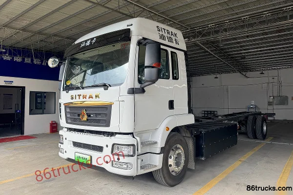 Sitrak SITRAK G5S 4X2(6 wheels) 9.6m Pure Electric Van Truck CATL 352kWh Exterior (3) | 86Trucks