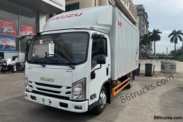 Jiangxi Isuzu Yifang EC7 Standard Edition 116hp 4X2(6 wheels) 4.2m Single Row Van Light Truck (Hydraulic Brake)(China VI) Exterior (3) | 86T