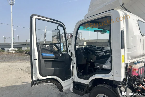 Foton Zhilan ES Air Brake 4.17m single-row pure electric stake truck CATL 140.41kWh 4X2(6 wheels) Cab (1) | 86Trucks