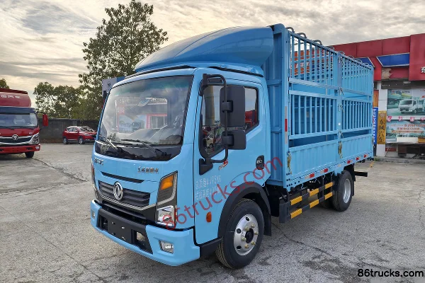 Dongfeng Duolika D5 Ruineng Edition 88 hp 4X2(6 wheels) 3.5m single-row cage cargo light truck (air brake) Exterior (3) | 86Trucks