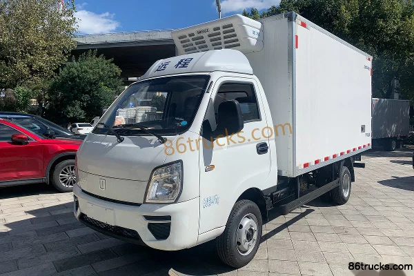 FARIZON Xingzhi F5E 2025 Model Zhiyun Edition 4X2(6 wheels) 3.82m Single Row Pure Electric Refrigerated Truck Zhixin 61.669kWh Exterior (3)
