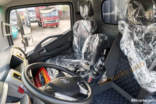 Dongfeng Duolika D5 2018 88 ch 4X2(6 roues) 3,1 m fourgon cabine approfondie (frein pneumatique) (3) | 86Trucks