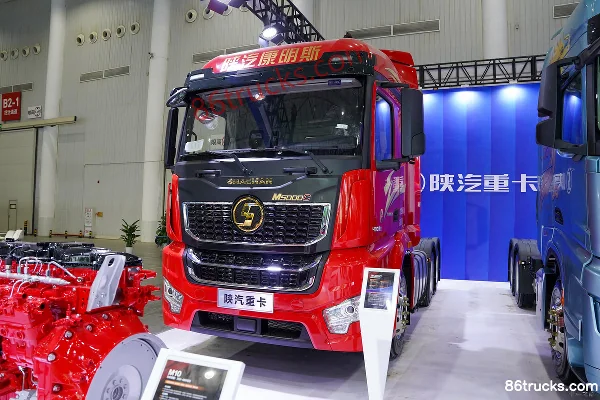 SHACMAN Delong M5000C 9.9L Diesel 480 hp 6X4(10 wheels) Fast Gear 12-Speed Tractor Truck Exterior (2) | 86Trucks