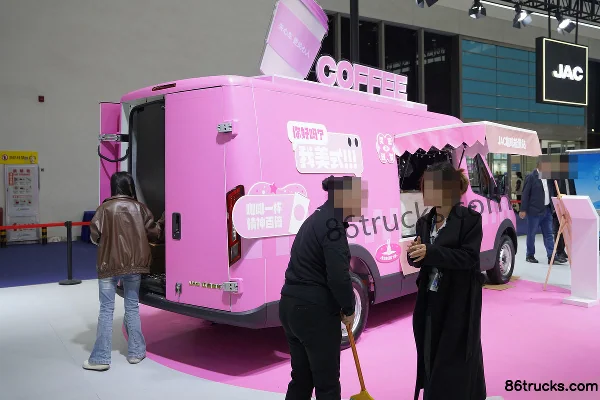 JACVan Baolu Dream Edition 2-Seat Electric Panel Van CATL 63.75kWh Cargo Box (3) | 86Trucks