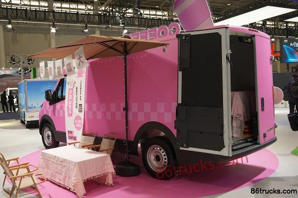 JACVan Baolu Dream Edition 2-Seat Electric Panel Van CATL 63.75kWh Cargo Box (1) | 86Trucks