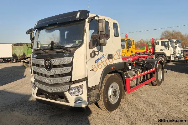 Auman Planet 200hp 4X2(6 wheels) Garbage Transport Truck (Chudi Brand) Exterior (3) | 86Trucks