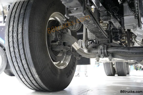Dongfeng Tianlong KL 6X4(10 wheels) Range-Extended Hybrid Tractor Truck CATL 78.3kWh Chassis (2) | 86Trucks