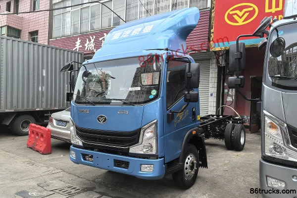 Sinotruk Haoman Pioneer EM3 4X2(6 wheels) 4.18m Single Row Pure Electric Van Light Truck CATL 100.46kWh Exterior (3) | 86Trucks