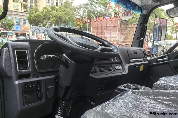 Sinotruk Haoman Pioneer EM3 4X2(6 wheels) 4.18m Single Row Pure Electric Van Light Truck CATL 100.46kWh Cab (1) | 86Trucks