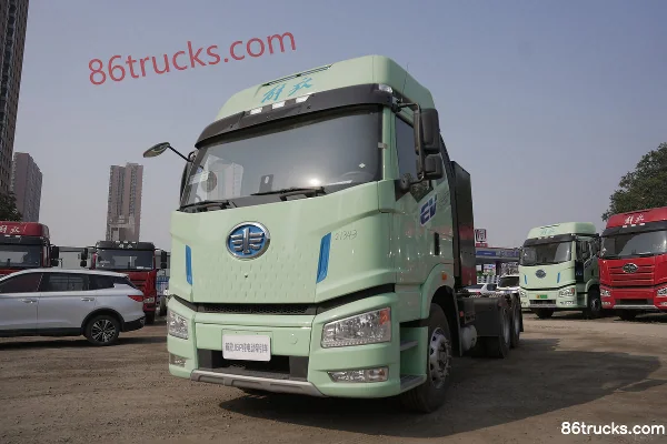 FAW Jiefang J6P 6X4(10 roues) tracteur routier électrique pur CATL 400.61kWh Extérieur (3) | 86Trucks