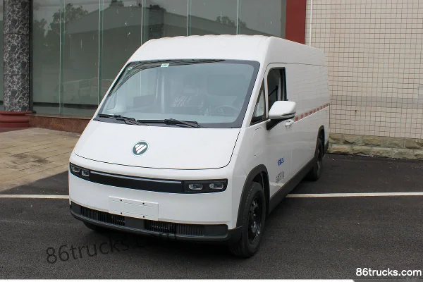 Tuyano Fengjing i9 2025 Zhiyuan Edition 2-Seat Mid-Roof Pure Electric Enclosed Van Aiike 60.37kWh Exterior (3) | 86Trucks