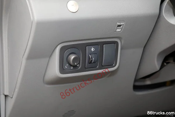 Tuyano Fengjing i9 2025 Zhiyuan Edition 2-Seat Mid-Roof Pure Electric Enclosed Van Aiike 60.37kWh Cab (3) | 86Trucks