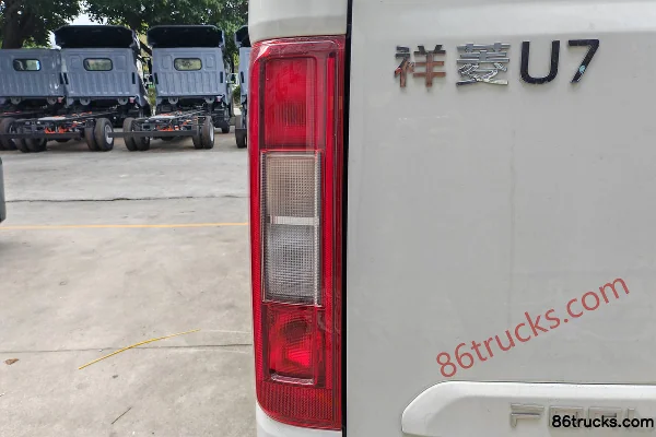 Foton U7 6-seat Pure Electric Light Bus Aiyike 50.23kWh Cargo Box (1) | 86Trucks