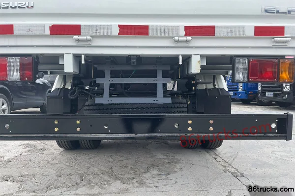 Isuzu 100P 115 hp 4X2(6 wheels) 3.235m double-row flatbed light truck Body (2) | 86Trucks