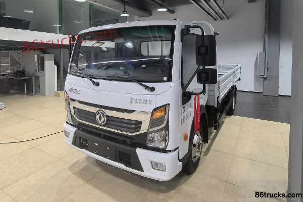 Dongfeng Duolika D6-M Version Super 142 ch 4X2(6 roues) 4,17 m camion porteur à ridelles cabine simple Extérieur (3) | 86Trucks