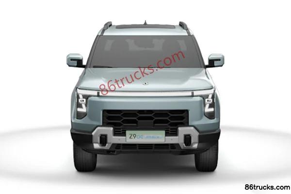 Zhengzhou Nissan Z9 GE PHEV 2025 Standard Edition 2WD Plug-in Hybrid Double Row Pickup Guoxuan Hi-Tech 17kWh Exterior (2) | 86Trucks