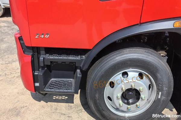 Dongfeng Tianjin KR Star Edition 4.8L Diesel 240hp 4X2(6 wheels) Fast Gear 8-Speed 6.8m Flatbed Cargo Truck Chassis (1) | 86Trucks