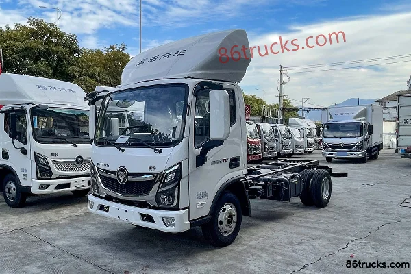 Foton Aoling CTV 140 ch 4X2(6 roues) camion léger à ridelles 4,17 m monoplace Extérieur (3) | 86Trucks