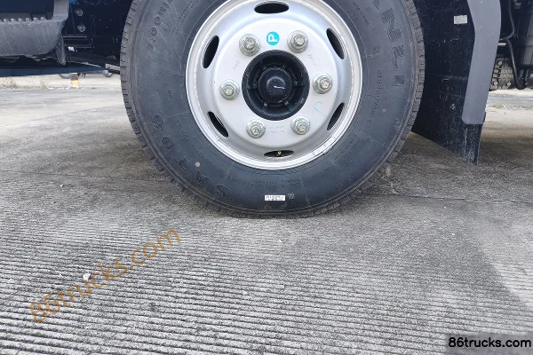 JAC Yunduoduo N7 155 ch 4X2(6 roues) 3,85 m camion plateau à ridelles cabine avancée Châssis (2) | 86Trucks