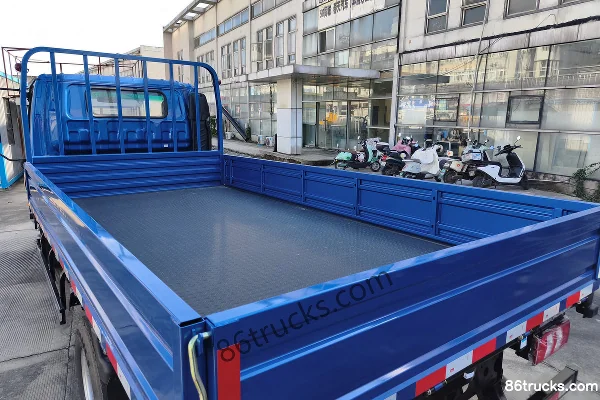 JAC Yunduoduo N7 155 ch 4X2(6 roues) 3,85 m camion plateau à ridelles cabine avancée Carrosserie (2) | 86Trucks