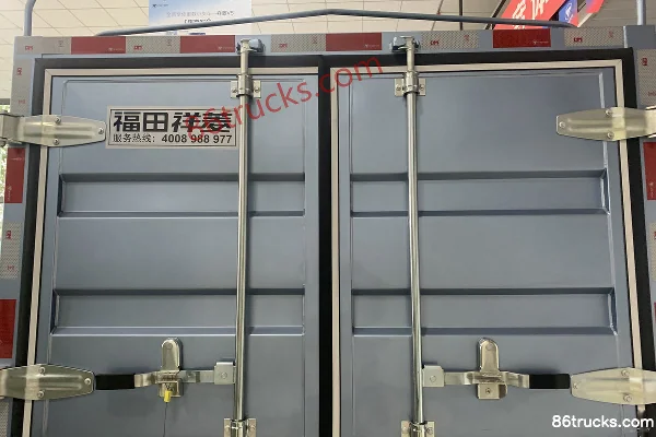 Foton Xiangling Q Split Deluxe 1.6L 120 hp 4X2(6 wheels) Gasoline 3.1m single-row cage micro truck Body (3) | 86Trucks
