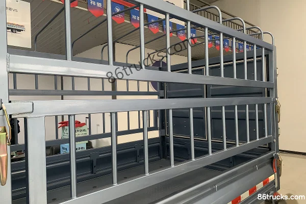 Foton Xiangling Q Split Deluxe 1.6L 120 hp 4X2(6 wheels) Gasoline 3.1m single-row cage micro truck Body (1) | 86Trucks