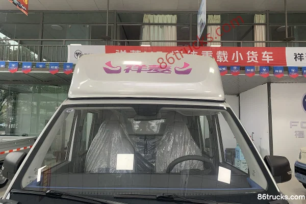 Foton Xiangling Q Split Luxury 1.6L 120 hp 4X2(6 wheels) gasoline 2.5m double-row van mini truck Exterior (3) | 86Trucks