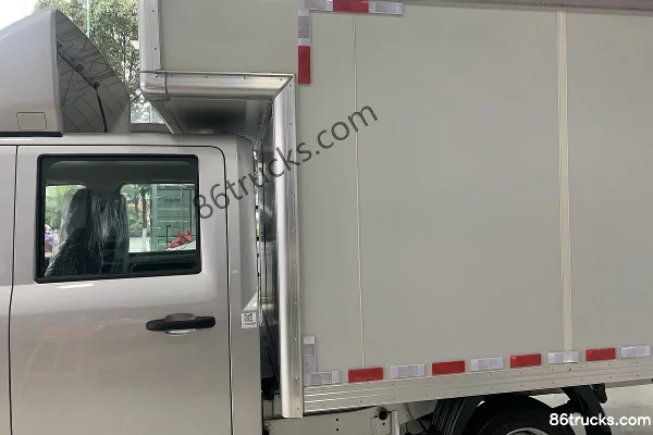 Foton Xiangling Q Split Luxury 1.6L 120 hp 4X2(6 wheels) gasoline 2.5m double-row van mini truck Body (1) | 86Trucks