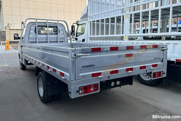 Chery Commercial Vehicle Kairui K7 Standard Hydraulic Brake 3.7m Single Row Pure Electric Panel Van Micro Truck CATL 70.595kWh 4X2(6 wheels)