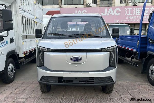 Chery Commercial Vehicle Kairui K7 Standard Hydraulic Brake 3.7m Single Row Pure Electric Panel Van Micro Truck CATL 70.595kWh 4X2(6 wheels)