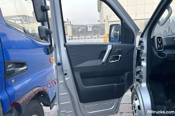 Chery Commercial Vehicle Kairui K7 Standard Hydraulic Brake 3.7m Single Row Pure Electric Panel Van Micro Truck CATL 70.595kWh 4X2(6 wheels)