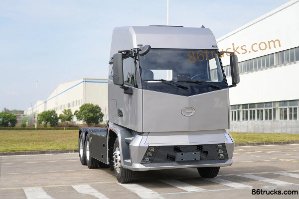 GAC Leader T9 6X4(10 wheels) Electric Tractor Truck CALB 400.62kWh Exterior