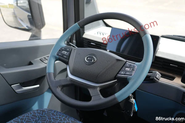 GAC Leader T9 6X4(10 wheels) Electric Tractor Truck CALB 400.62kWh Cab (3) | 86Trucks