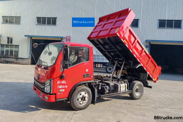 Dongfeng V3 2.5L Diesel 160 hp 4X2(6 wheels) Fast Gear 8-Speed 3.1m Single Row Dump Truck Exterior (3) | 86Trucks