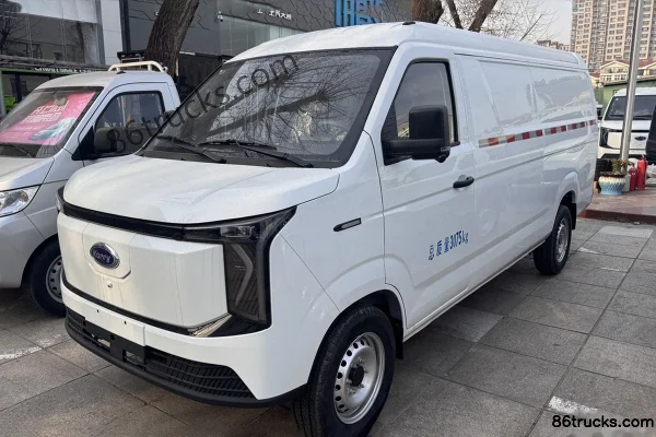 Chery Commercial Vehicle Dolphin K7 Luxury Edition 2-Seat Pure Electric Enclosed Cargo Van Kairui 62.98kWh Exterior (3) | 86Trucks