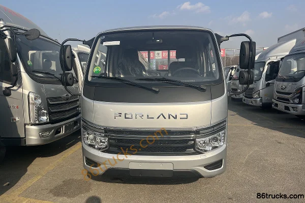 Foton Times Linghang S1 120hp 4X2(6 wheels) 3.42m semi-row flatbed mini truck (WLY6-speed) Exterior (2) | 86Trucks